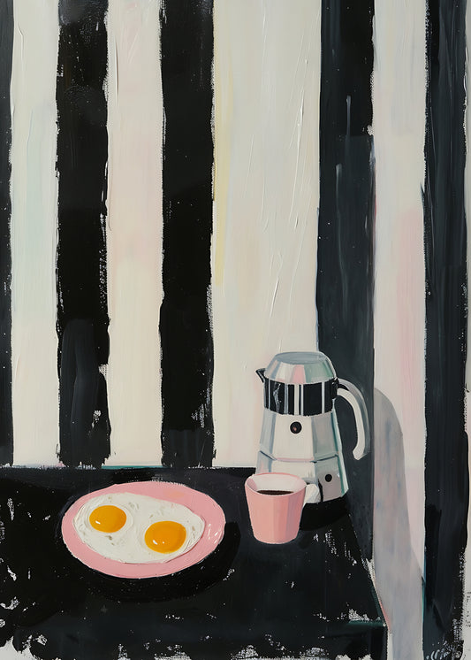 Café da Manhã em B&W