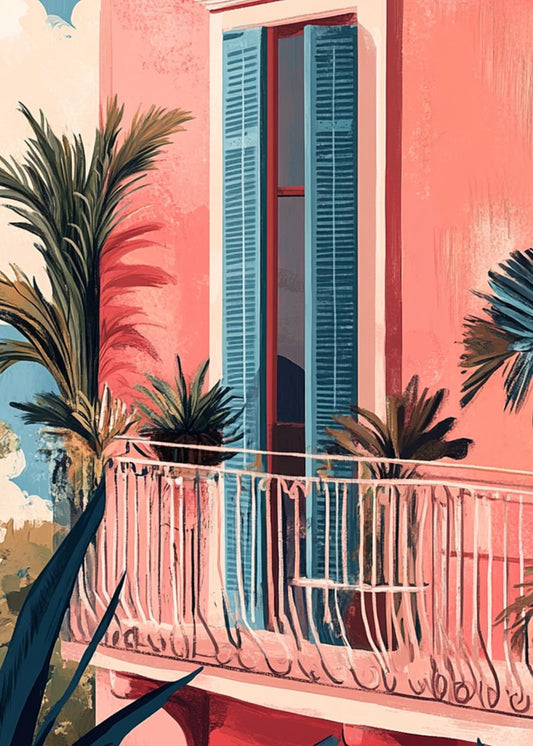 Varanda Rosa Mediterrânea