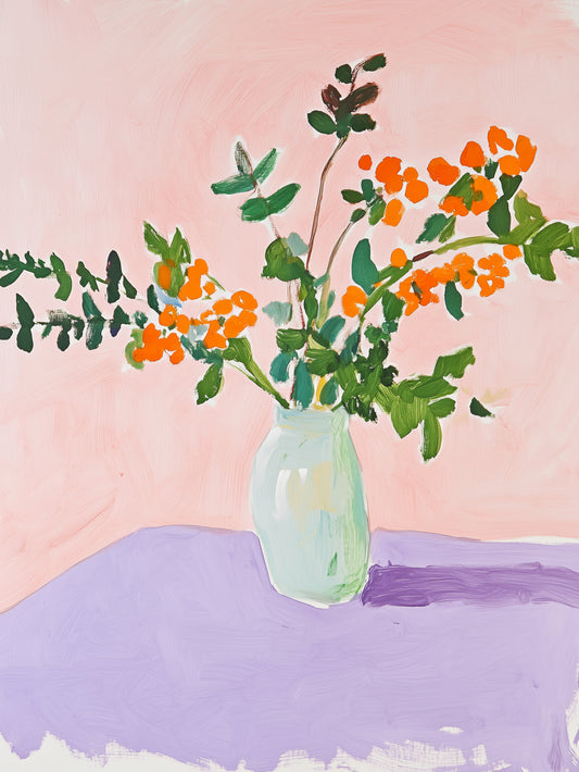 Flores ao Entardecer