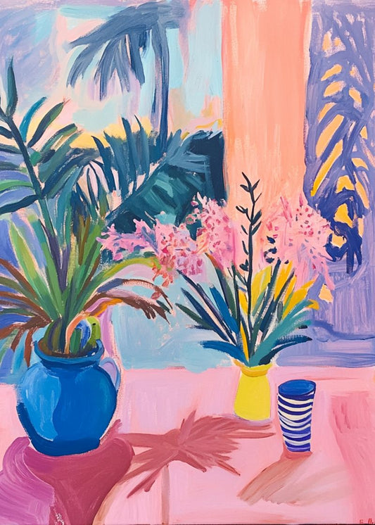 Flores ao Entardecer