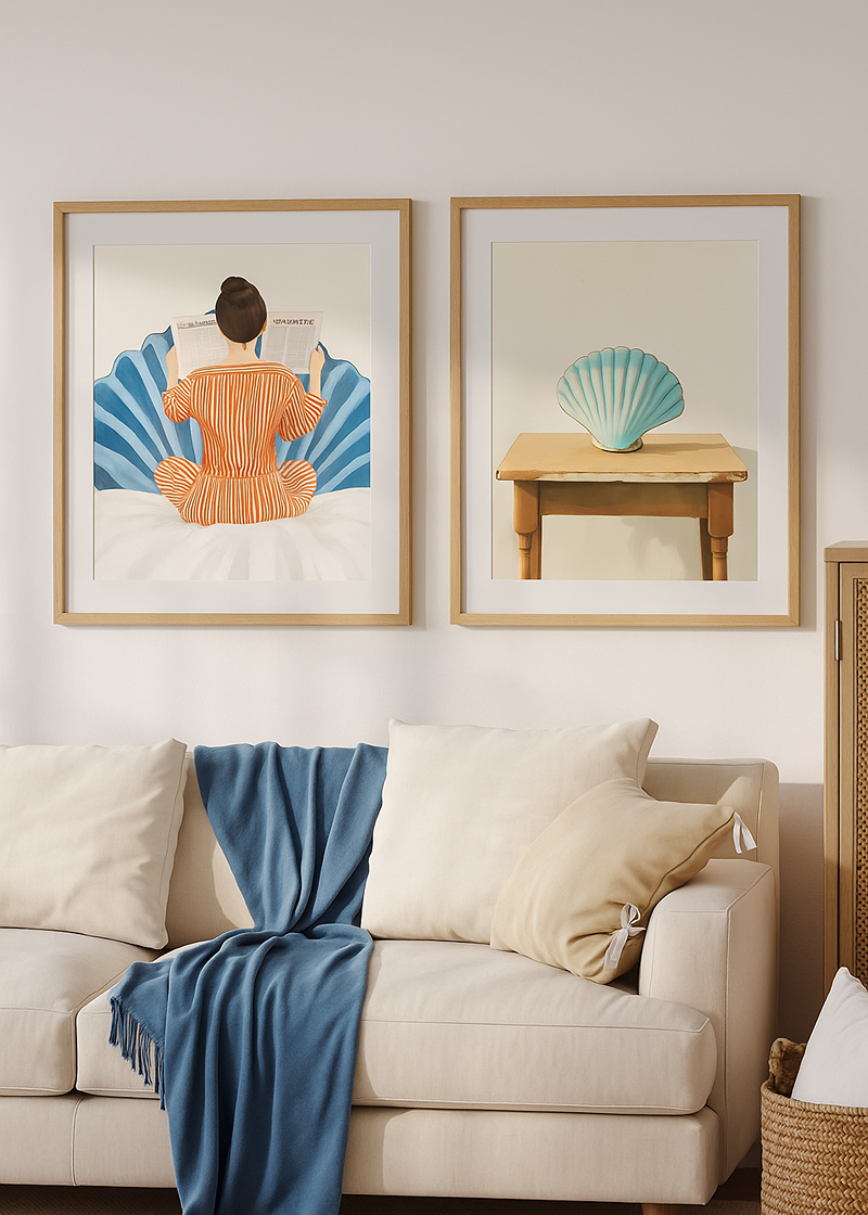 Dupla Refúgio Concha e Mar