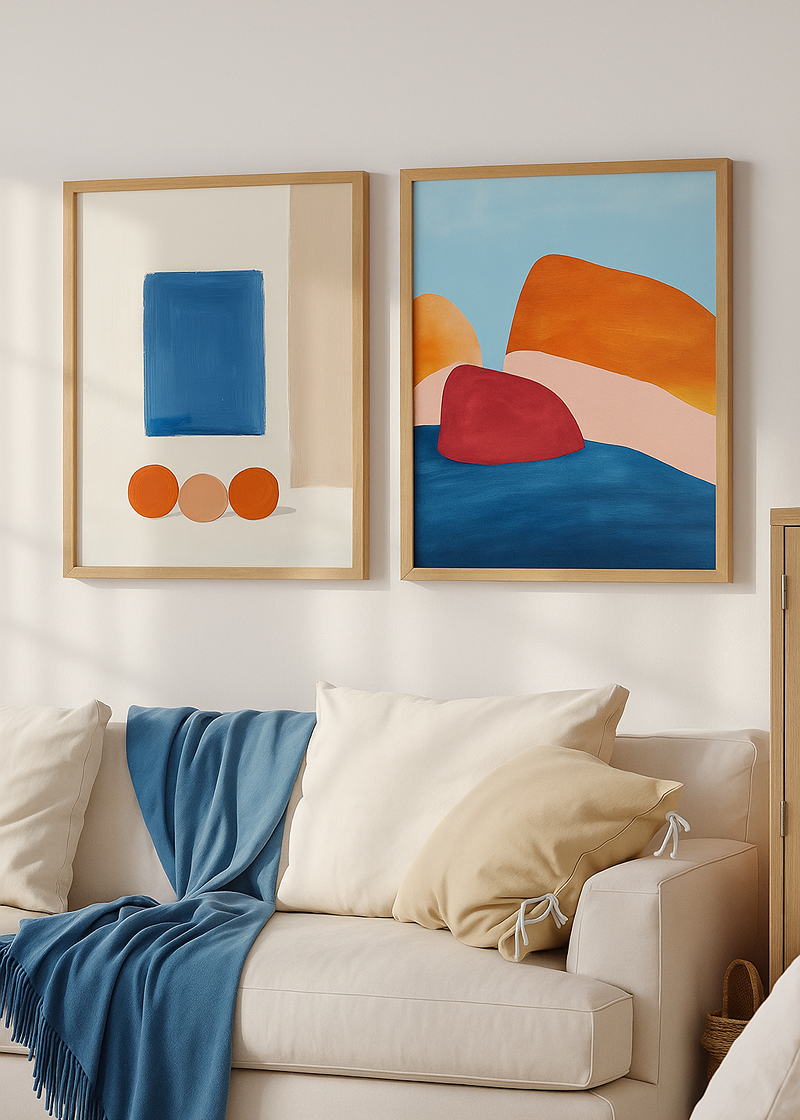 Dupla Refúgio Horizontes Abstratos