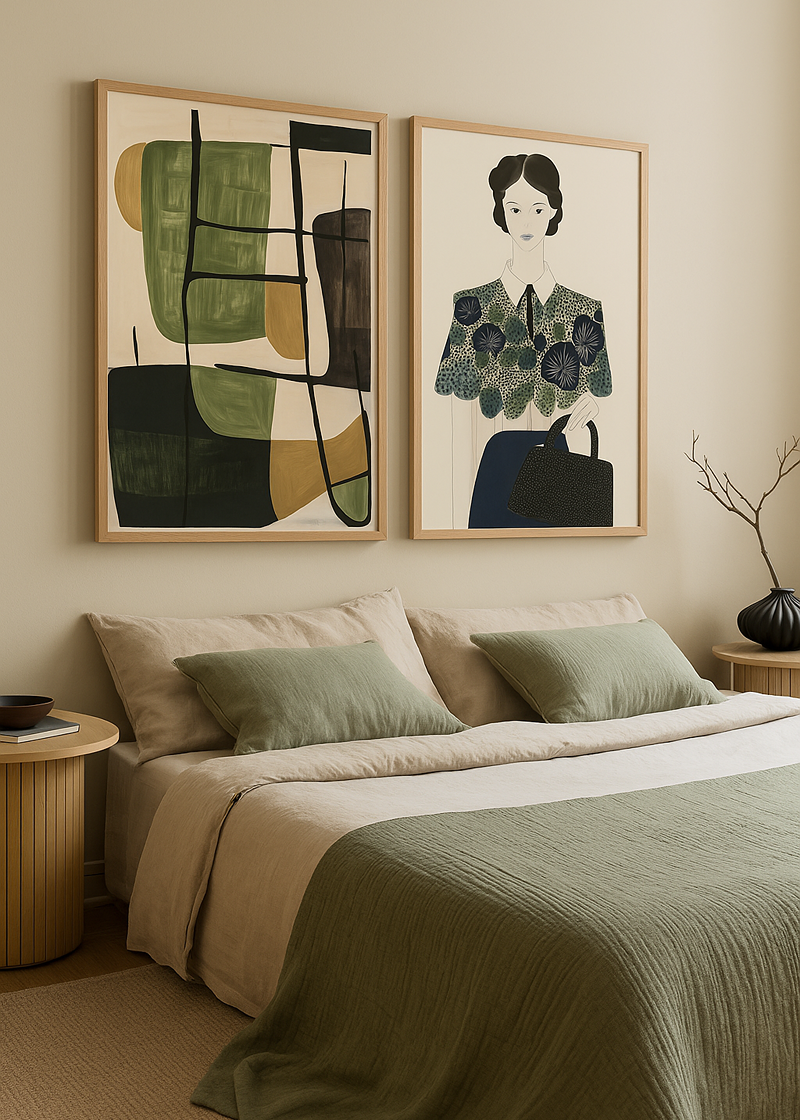 Dupla Refúgio Entre Linhas e Retratos