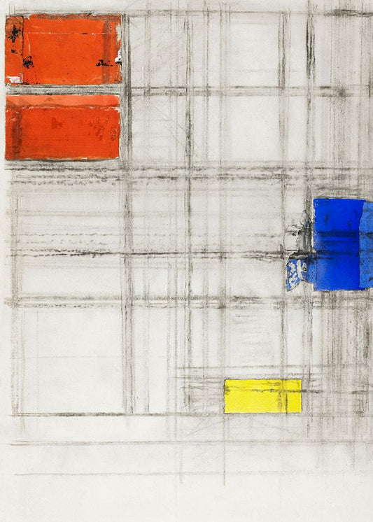 Mondrian – Estudo das Cores Primárias