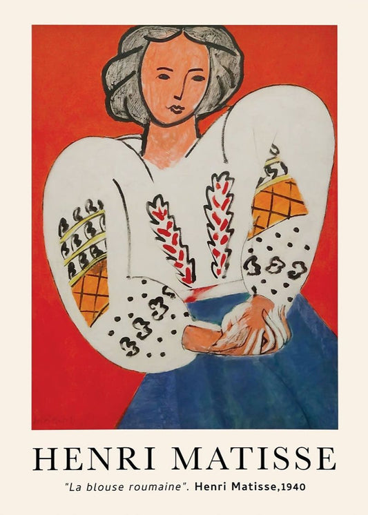 Henri Matisse – La Blouse Roumaine (1940)