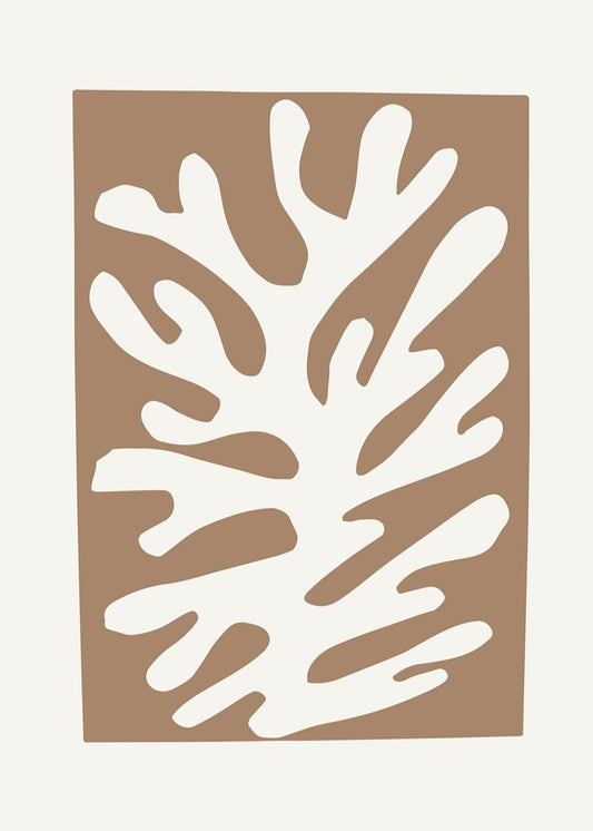 Coral Abstrato – Tons Terrosos