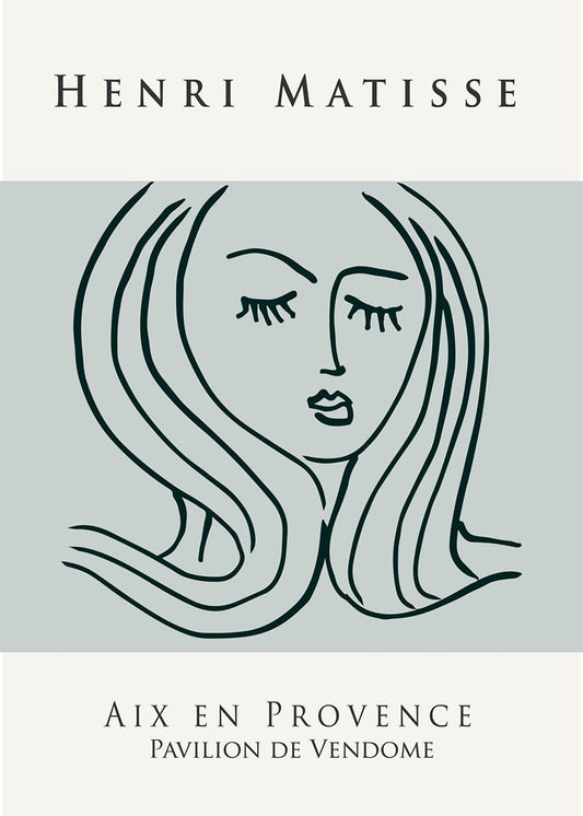 Mulher Serena – Matisse Inspired